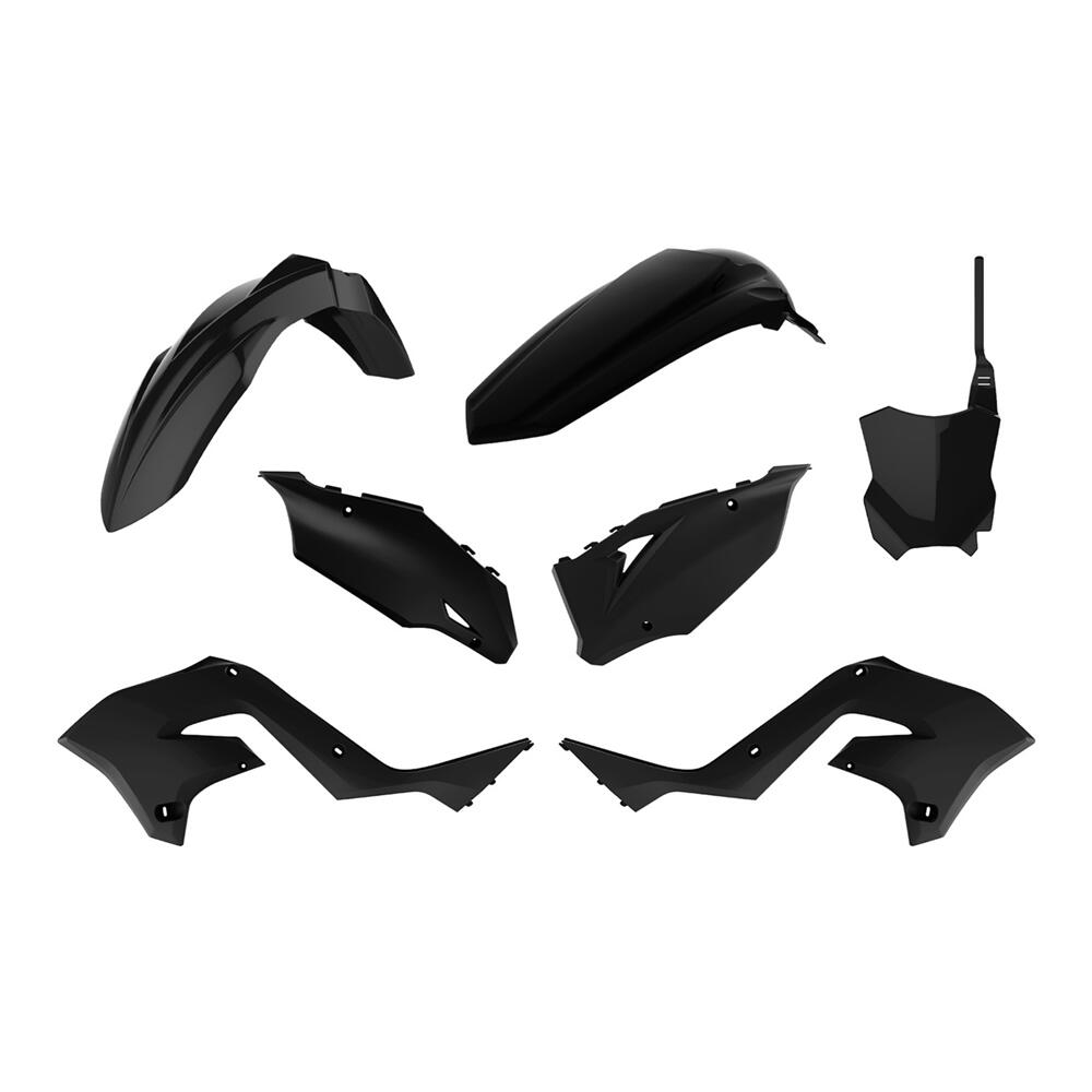 Polisport Mx Restyling Kit Kaw Kx125/250 03-08 - Black