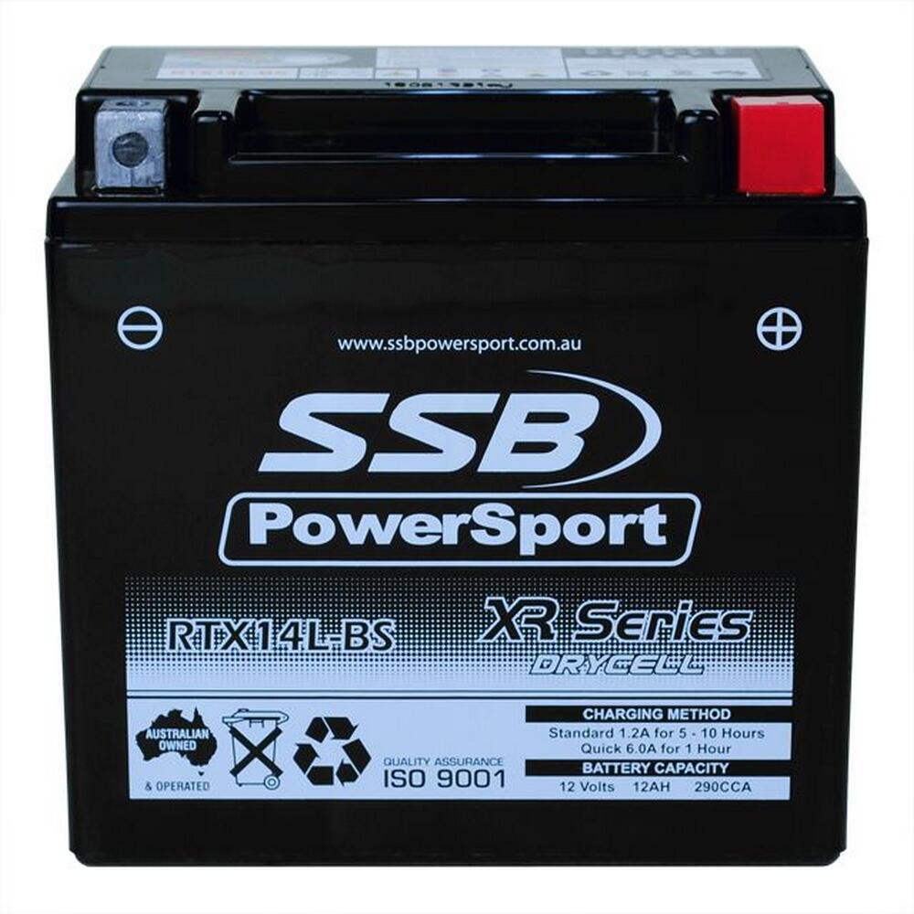 Super Start Batteries (Rtx14l-Bs) Agm 12V 12Ah 290Cca By Ssb High Performance