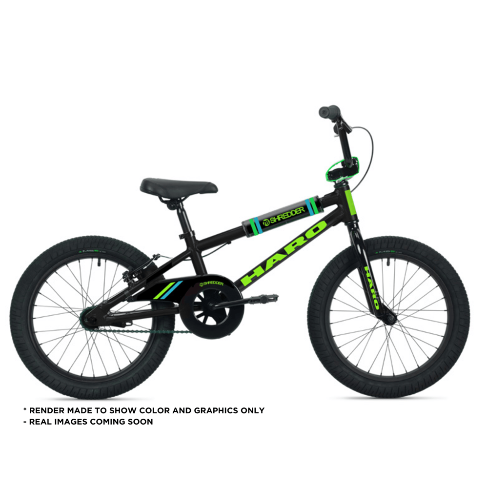 Haro Shredder Bmx Boys 14" Semi-Gloss Black