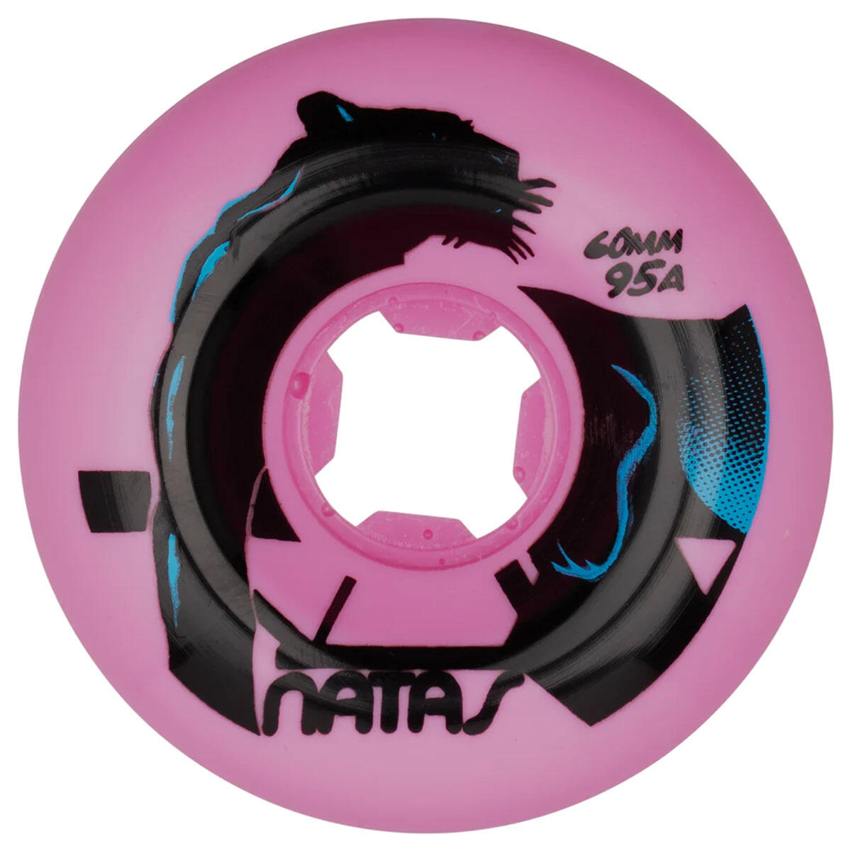 60/95A Natas Kaupas Panther Vomits Pink - Skate | Hyper Ride