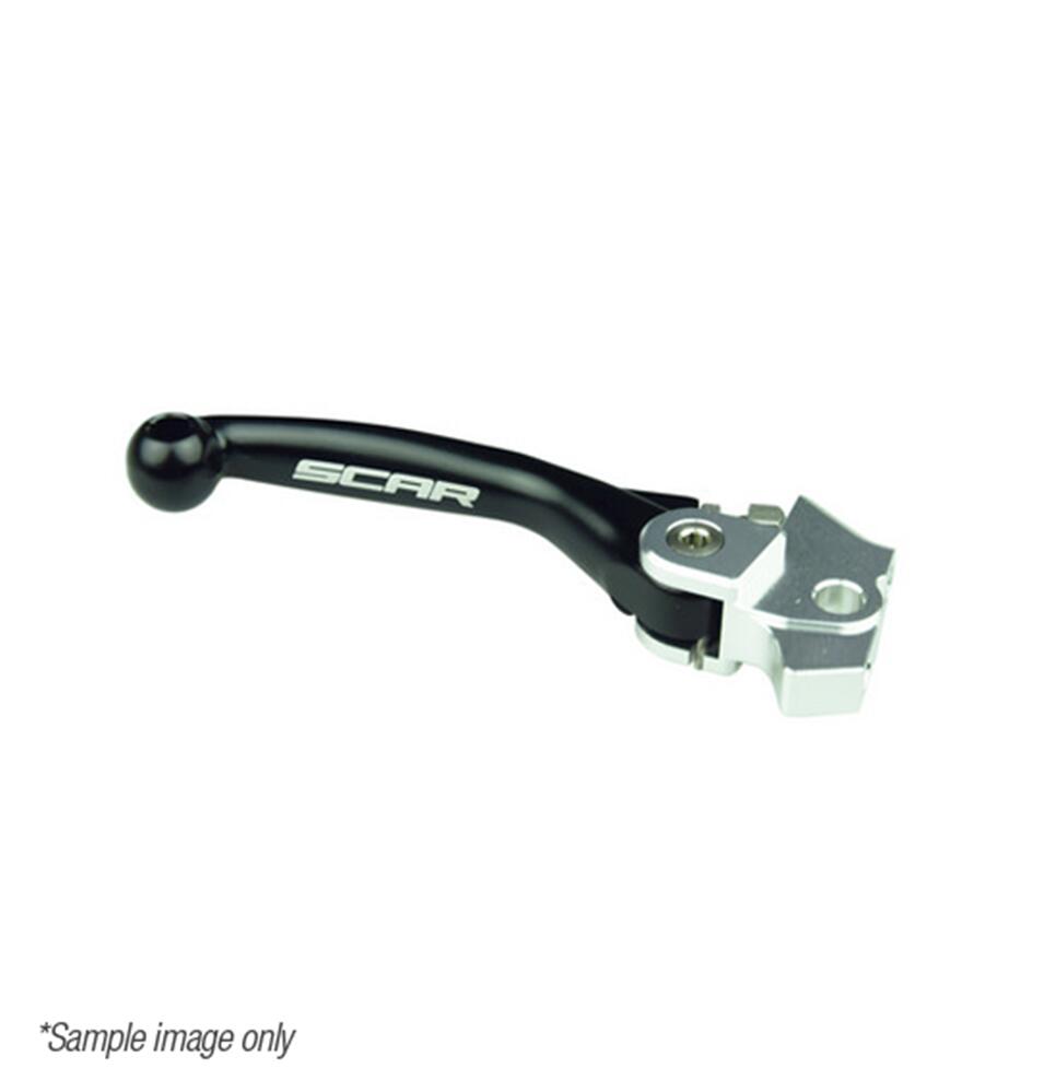 Scar Pivot Brake Lever Ktm Sx-Sxf-Exc-Excf 14-22 / Husqvarna Te-Fe-Tc-Fc 14-17 Blk