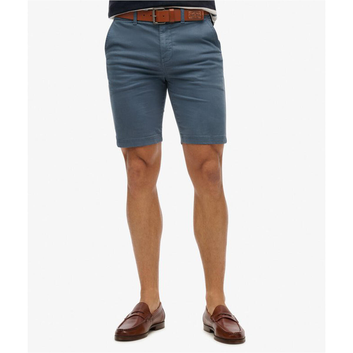 Superdry Vintage International Short Washed Blue