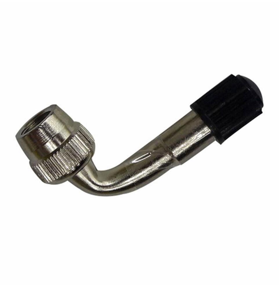 Emgo Valve Extension 90 Deg Chrome