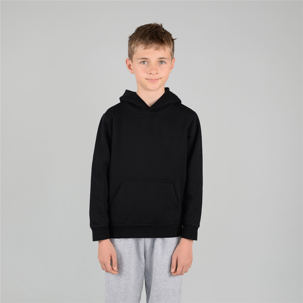Urban Collab Youth Broad Hoodie 320Gsm Pitch Black