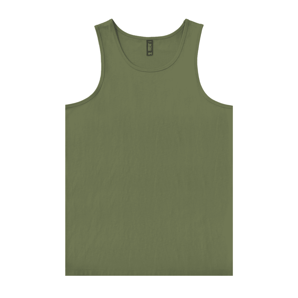 Urban Collab Singlet - Military Green