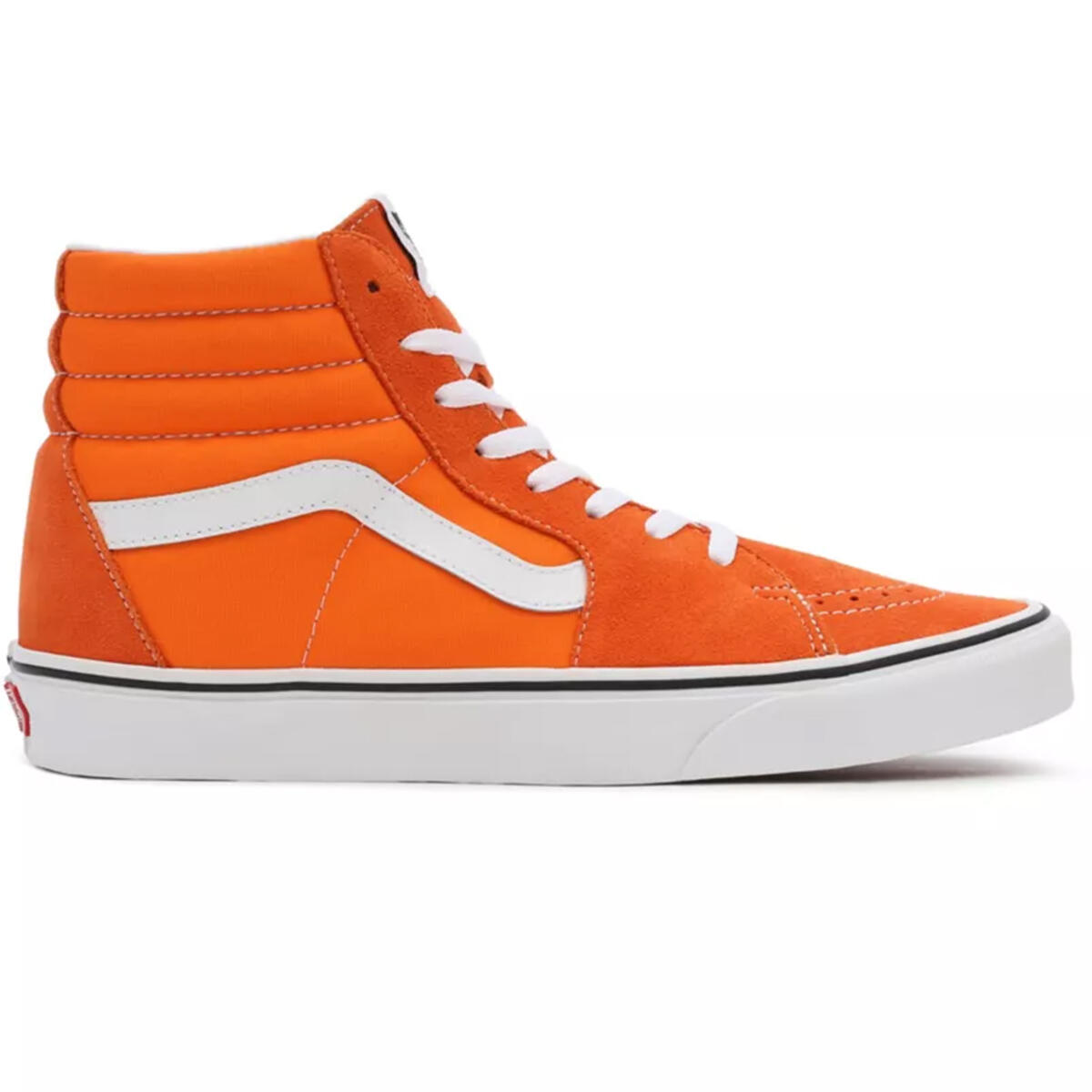 orange hi top vans