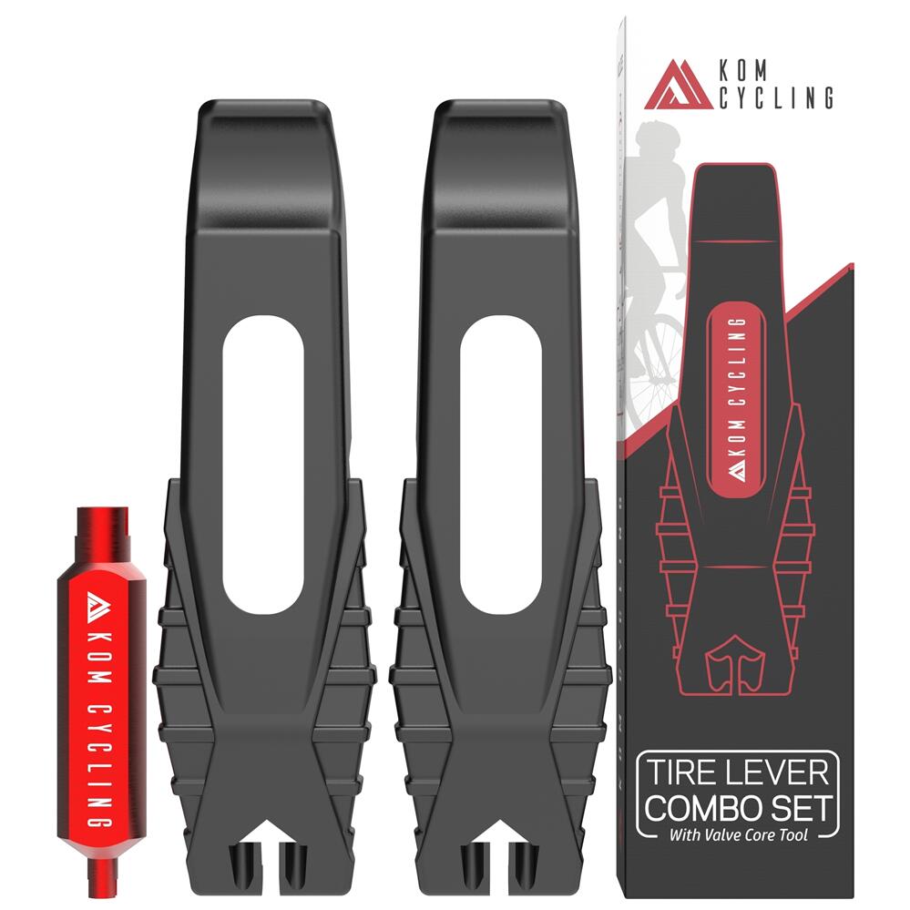 Kom Cycling Valve Core Tire Lever Combo