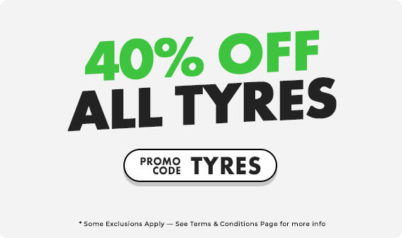 40% Off Tyres