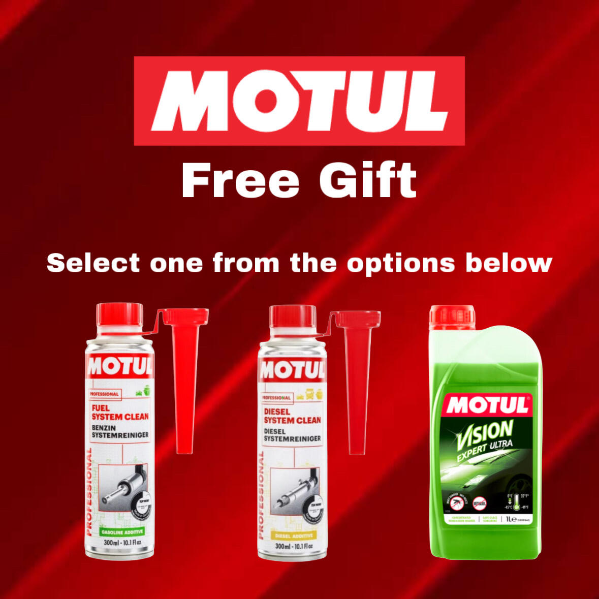 MOTUL FREE GIFT