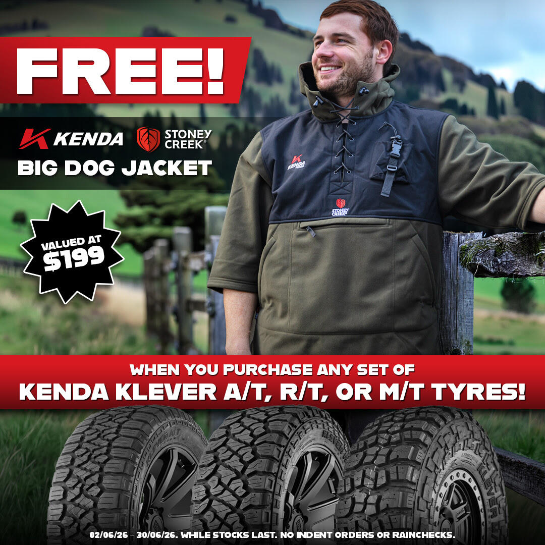 FREE Stoney Creek x Kenda Tyres 'Big Dog' Jacket