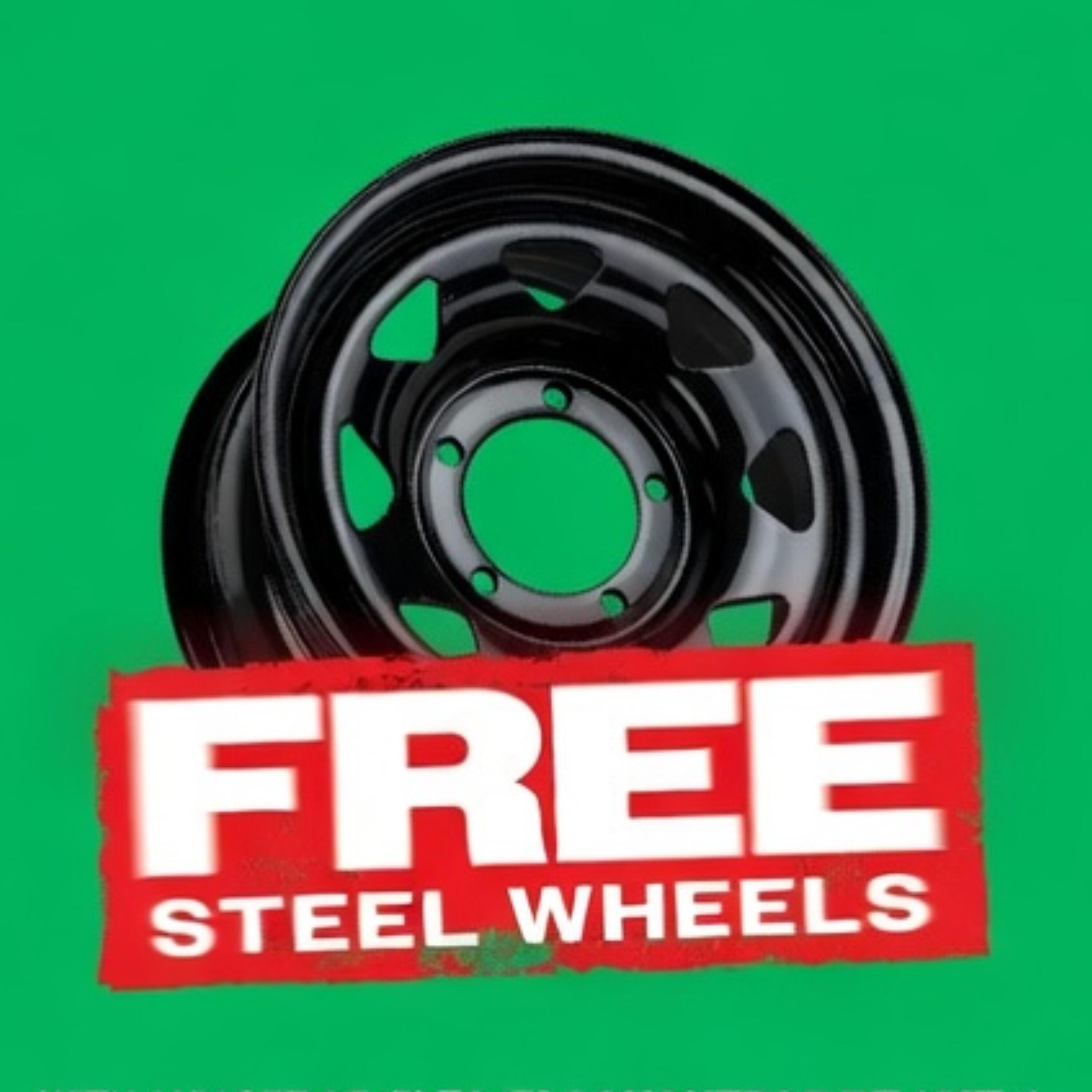 FREE STEEL WHEEL SET