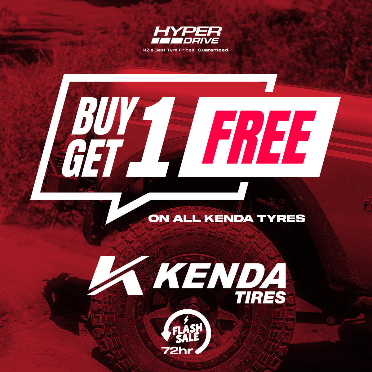 BUY 1 GET 1 FREE KENDA 