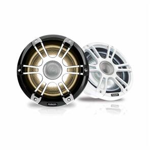 FUSION 8.8” 330W SPORTS CHROME SPEAKERS WITH CRGBW LED LIGHTING SG-FL882SPC