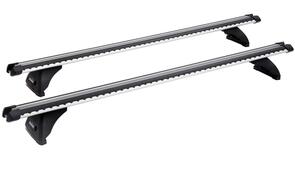 PRORACK T17 | HEAVY DUTY BARS SILVER 137.5 CM PAIR