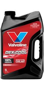 VALVOLINE DEX-COOL CONCENTRATE COOLANT - 5L