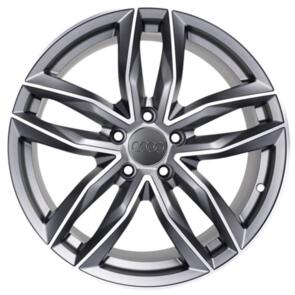 OE STYLES P1196 AUDI GUN METAL WITH MACHINED FACE