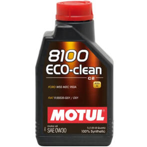 MOTUL 0W30 - 8100 ECO-CLEAN - 1L (C2)