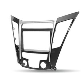 EDS FITTING KIT HYUNDAI SONATA , I45 2010 - 2014 DOUBLE DIN (BLACK & SILVER) (MANUAL AIR CON)