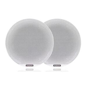 FUSION 8.8" MARINE SPEAKERS PAIR 280W CLASSIC WHITE SG-F882W GRILLE V3