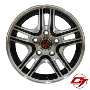 GT WHEELS RT-1 GLOSS BLACK MACHINED FACE