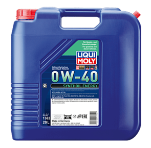 LIQUI MOLY 0W40 | SYNTHOIL ENERGY | 20L