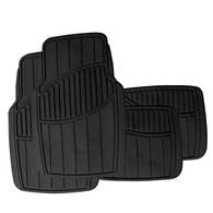 WILDCAT BLACK ALL WEATHER MAT 4 STAR SET OF 4