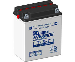 CENTURY BATTERY YB12A-A EVERRIDE BATTERY