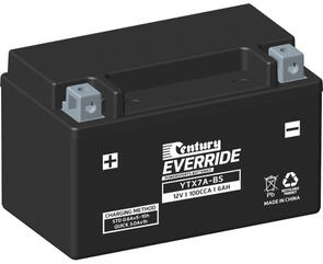 CENTURY BATTERY YTX7A-BS EVERRIDE BATTERY