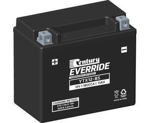 CENTURY BATTERY YTX12-BS EVERRIDE BATTERY