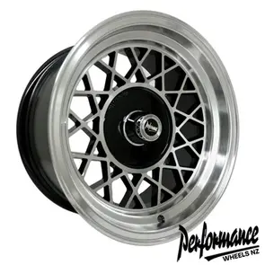 PERFORMANCE WHEELS HOTWIRE GLOSS BLACK MACHINED FACE