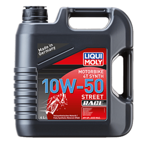 LIQUI MOLY 10W50 | MOTORBIKE 4T SYNTH STREET RACE | 4L