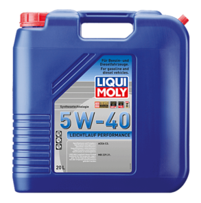 LIQUI MOLY 5W40 | LEICHTLAUF PERFORMANCE | 20L