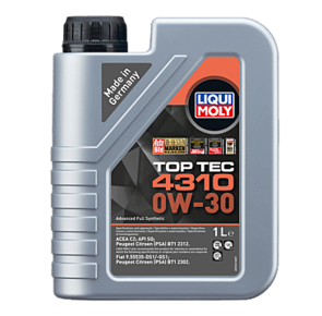 LIQUI MOLY 0W30 | TOP TEC 4310 | 1L