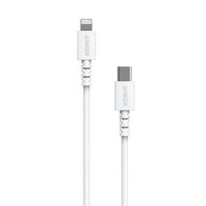 ANKER POWERLINE SELECT 0.9M USB-C WITH LIGHTNING CONNECTOR - WHITE