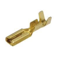 NARVA TERMINAL NON INSUL FEMALE BRASS 2.8MM (100 PACK)