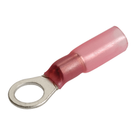 NARVA H/SHRINK RING TERMINAL RED 5MM (20 PACK)