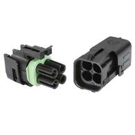 NARVA CONNECTOR 4 PIN W/PROOF KIT