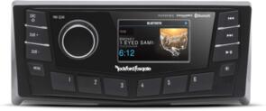 ROCKFORD FOSGATE CAN RECEIVER W/ 2.7” COLOUR DISPLAY, 1.75 DIN