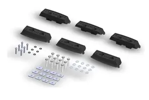 YAKIMA LOCKNLOAD FIXED POINT KIT 3 BAR TOYOTA PRADO 120