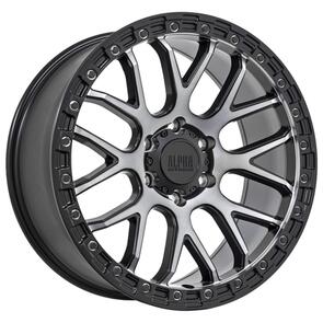 ALPHA GRUDGE MATT BLACK DARK GREY TINT