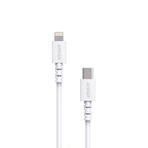 ANKER POWERLINE SELECT 1.8M USB-C WITH LIGHTNING CONNECTOR - WHITE