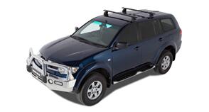 RHINO-RACK JA2209 Vortex 2500 Black 2 Bar Roof Rack