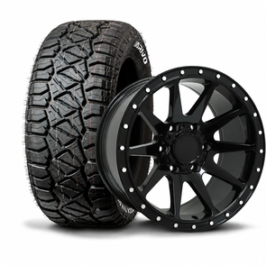 DTM 17" MOSES WHEEL & TYRE PACKAGE GLOSS BLACK