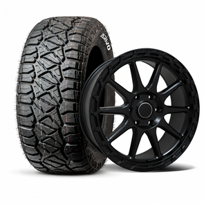 DTM 20" SAW CONCAVE WHEEL AND TYRE PACKAGE SATIN BLACK
