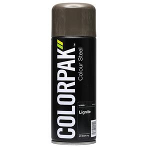 COLORPAK COLOURSTEEL AEROSOL SPRAYPAINT LIGNITE