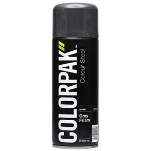 COLORPAK COLOURSTEEL AEROSOL SPRAYPAINT GREYFRIARS