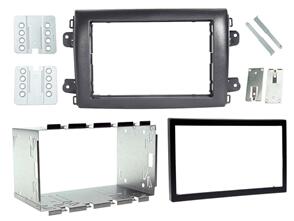 CONNECTS2 FITTITNG KIT FIAT DUCATO 2021+ DOUBLE DIN (WITH CAGE) (BLACK)