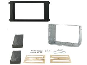 METRA FITTING KIT PORSCHE CAYENNE 2002 - 2010 DOUBLE DIN WITH CAGE (BLACK)
