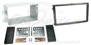 CONNECTS2 FITTING KIT SSANGYONG REXTON II 2005 - 2013 DOUBLE DIN WITH CAGE (BLACK)