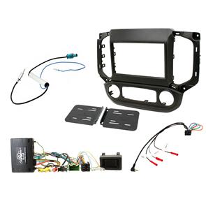 CONNECTS2 FITTING KIT CHEVROLET / HOLDEN COLORADO 2016 - 2020 (WITH 8" MYLINK) (BLACK) COMPLETE KIT